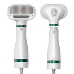 2-in-1 Pet Grooming Dryer and De-shedding Brush